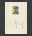 ナチス・ドイツ軍クライスト元帥直筆サイン Militaria Relics - World War II Antiques & Collectibles